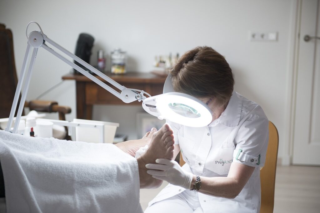 Pedicurebehandeling